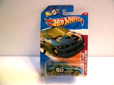Hot Wheel Thrill Racers Swamp Rally '12 2008 Lancer Evolution Foto 1 de 3