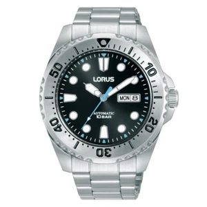 Lorus Watch RL471BX9 Mens  Automatic  Black and Blue 'Power Sports' RRP £154.99 - Picture 1 of 6