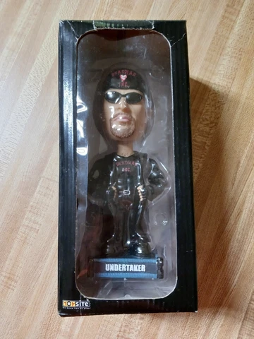 2001 WWE Undertaker Superstars Bobbleheads DEADMAN INC. New in Original Box Cover