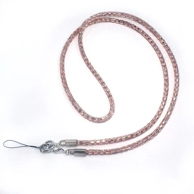 Bling Sparkle Cell Phone Long Strap Neck Lanyard Wristlet Keychain for Women - Image 1 of 4