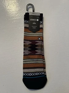 STANCE Kid's Crew Socks BARON - Taupe - Youth Size Large (3-5.5) - NEW - Picture 1 of 5