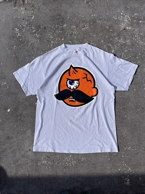 Mishka MNWKA x PedX Men’s M Graphic Eye Short Sleeve Y2K Streetwear - Image 1 of 4