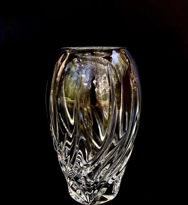 Waterford Marquis Crystal Bud Vase, Classic Swirl Design Vase - Image 1 of 3