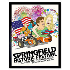 Springfield Illinois Grand Prix Historic Festival 2003 Motor Sport Car Racing Fa