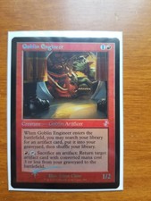 Foil Goblin Engineer TIME SPIRAL REMASTERED Magic the Gathering MTG Timeshifted