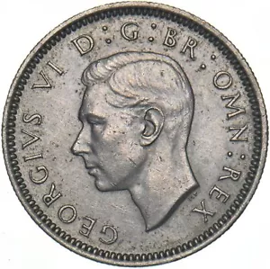 1952 Sixpence - George VI British Coin - Very Nice - Picture 1 of 2