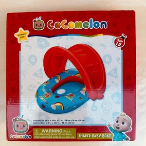 Cocomelon Float Pool Raft Shaded Covered Ages 1-2 New - Picture 1 of 4