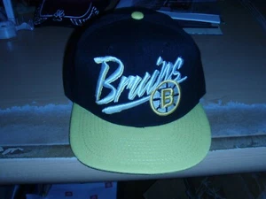 Bobby Orr personalisierte #4 schwarz und gelb NHL Boston Bruins Druckknopflasche Mütze - neu! - Bild 1 von 2
