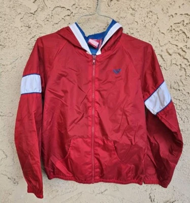 Cortavientos ROXY Quiksilver rojo vintage Foto 1 de 4