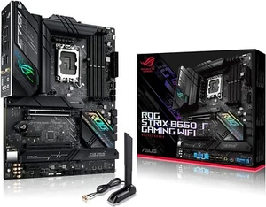 ASUS ROG Strix B660-F Gaming LGA 1700 ATX Intel Motherboard PCIe® 5.0, WiFi 6 - Picture 1 of 9