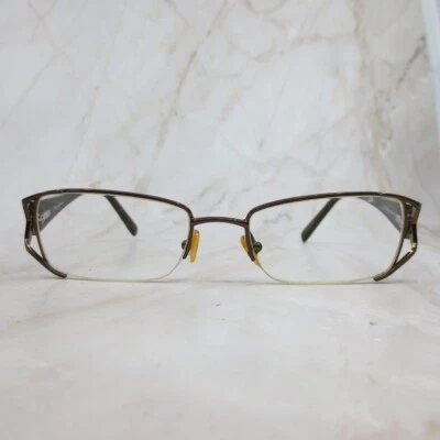 Catherine Deneuve Eyeglasses Frame CD-250 Women's Brown Rectangular 50-18-135 - Image 1 of 4