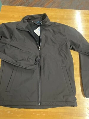 NWT TRI-MOUNTAIN Softshell JACKET Water-Resistant NYLON OUTER Sz S Black - Image 1 of 4