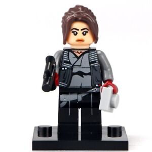 Jyn Erso (custom LEGO minifigure, Rogue One: A Star Wars Story) NEW