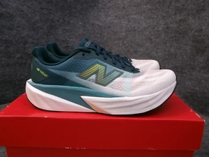 Zapatos para correr New Balance FuelCell Rebel V5 verde azulado blanco MFCX3HW para hombre talla 9,5 D - Imagen 1 de 10