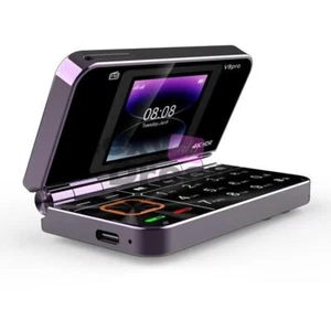Unlocked 2G Foldable Cell Phone Dual SIM Flip Portable Smartphone Birthday Gifts - Picture 1 of 10