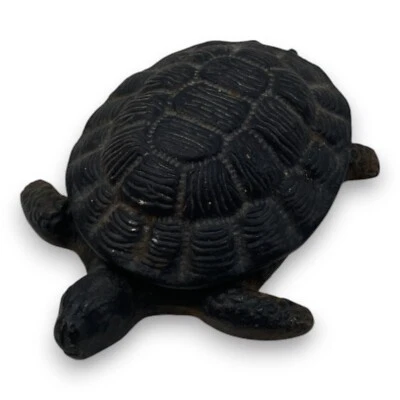 Vintage Aschenbecher Schildkröte aus Metall – Dekorativ & Praktisch, Rarität - Bild 1 von 4