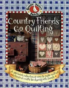 NUOVA COLLEZIONE COUNTRY FRIENDS GO QUILTING A PATCHWORK - Foto 1 di 12