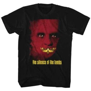 Póster de la película Silence of the Lambs Red Hanibal Lecter camiseta para hombre - Imagen 1 de 3