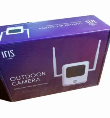 New in Original Box IRIS High Def 720p Motion Triggered Outdoor Security Camera - Image 1 of 2