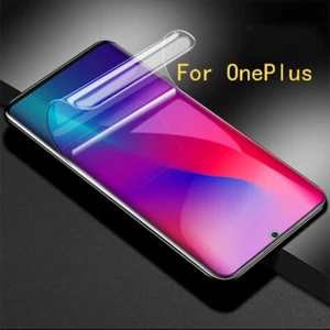 Displayschutzfolie Klar Handy Weich Schutzfolie für OnePlus 8 6 9 7 Pro - Bild 1 von 7