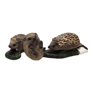 Schleich Baby Hedgehogs Pups Babies 14623 Retired Animal Figure - Picture 1 of 6