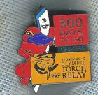 #P38.  SYDNEY 2000 OLYMPIC COUNTDOWN PIN - 300 DAYS TO GO, TORCH RELAY