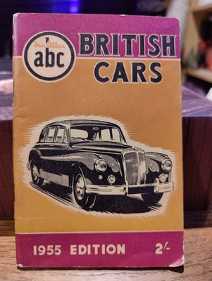 Ian Allan ABC British Cars 1955 Edition PB Book Vintage Very Good Condition  - Image 1 of 4