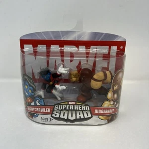 Marvel Superhero Squad Figures 2 Pack Nightcrawler & Juggernaut 2006 Nuovo Sigillato - Foto 1 di 7