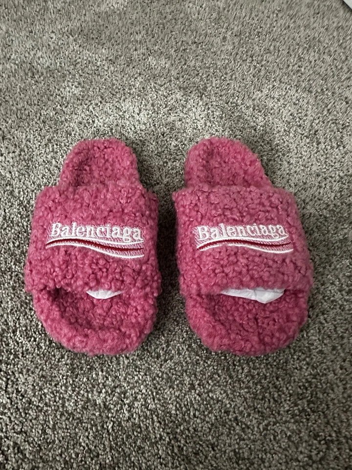 Balenci slides Pink Size 6 - Image 1 of 3