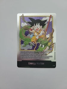 Dragon Ball SCG Fusion World Manga Booster 01 Son Goku Energy Marker E-42 - Picture 1 of 2
