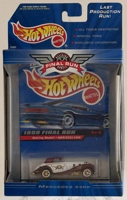Hot Wheels 1999 Final Run Mercedes 540K #9 of 12 - Image 1 of 3