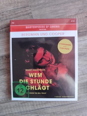 Wem die Stunde Schlägt - Masterpieces - Ingrid Bergman - Blu-Ray - noch foliert  - Bild 1 von 2
