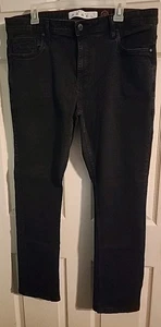 Pantalones de mezclilla Artful Rebel para hombre negros Jax ajustados talla 38W x 32L - Imagen 1 de 6