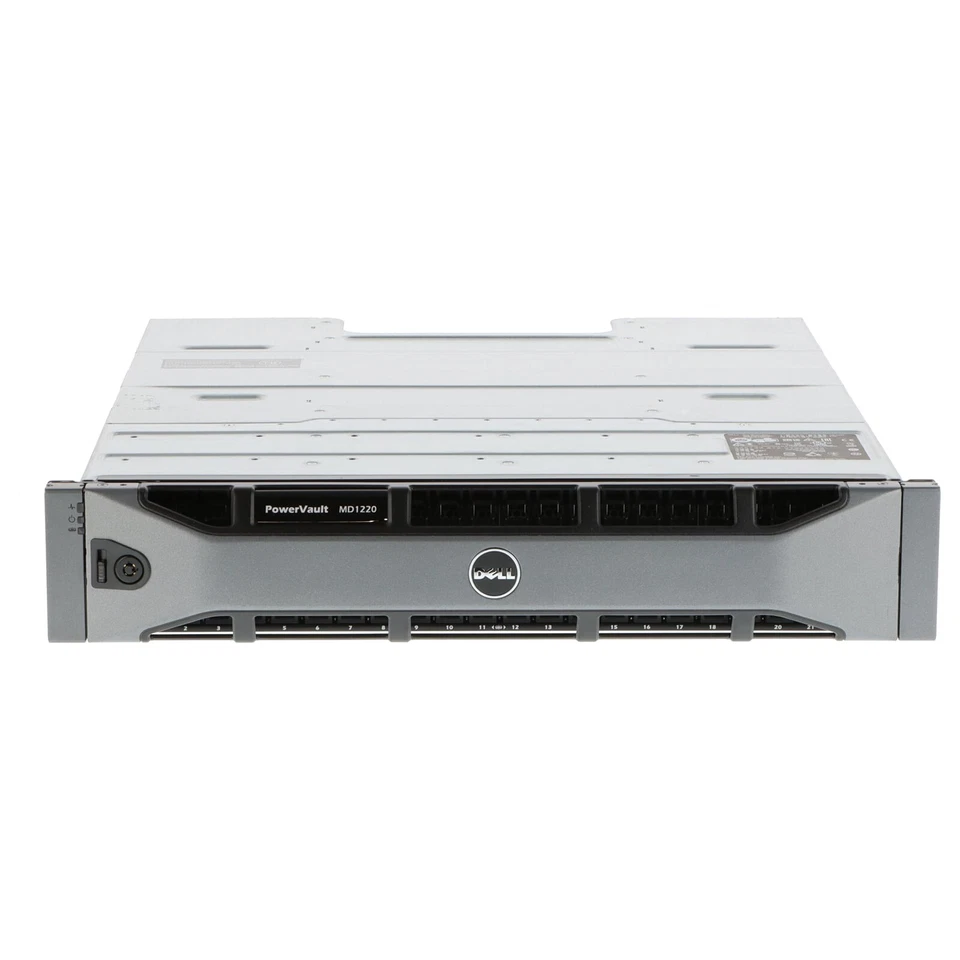 Dell Disk Enclosure PowerVault MD1220 SAS 6G 2x EMM 24x SFF - 0R684K - Bild 1 von 4