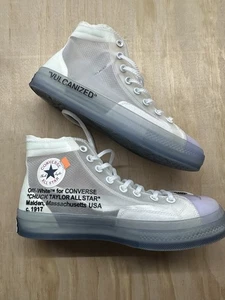 ZAPATO DE MUESTRA Converse Off-White x Chuck 70 The Ten Talla 10 Hombres 12 Mujeres Nuevo en Caja - Imagen 1 de 9