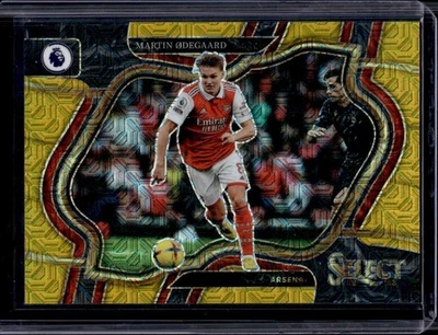 2022-23 Panini Premier League Select Arsenal FC Martin Odegaard Gold /10 #238 - Image 1 of 2