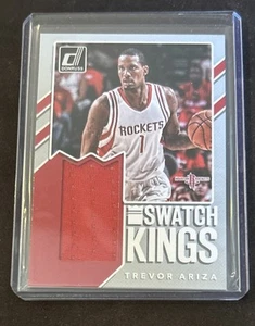 2017 Panini Donruss - TREVOR ARIZA - SWATCH KINGS GAME WORN #SK-TA - Rockets - Picture 1 of 2
