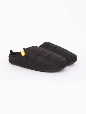 Crosshatch - Men's 'PADFOOT' Slippers - Black - Image 1 of 4