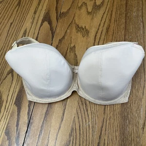 Reggiseno CURVY KATE Tan con ferretto in pizzo, US 34J, UK 34GG Daily Dream Bra - Foto 1 di 8