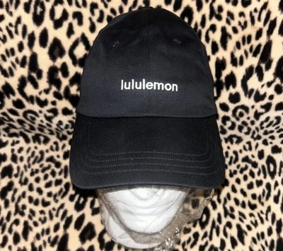 Lululemon Hat Classic Ball Cap Wordmark Black Size S/M - Image 1 of 4