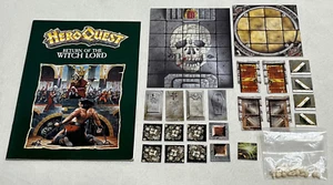 RETURN Of The WITCH LORD : 1989 Vintage Games Workshop Heroquest Expansion Set - Picture 1 of 3