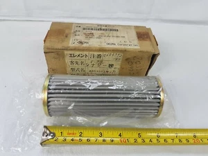 Elemento de filtro hidráulico Okuma H0032-0011-24 A06-010SW acero inoxidable - Cantidad 2 - Nuevo - Imagen 1 de 9