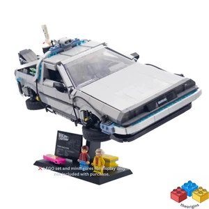 Display Stand for 10300 - Back to The Future Time Machine DeLorean DMC-12 - Picture 1 of 10