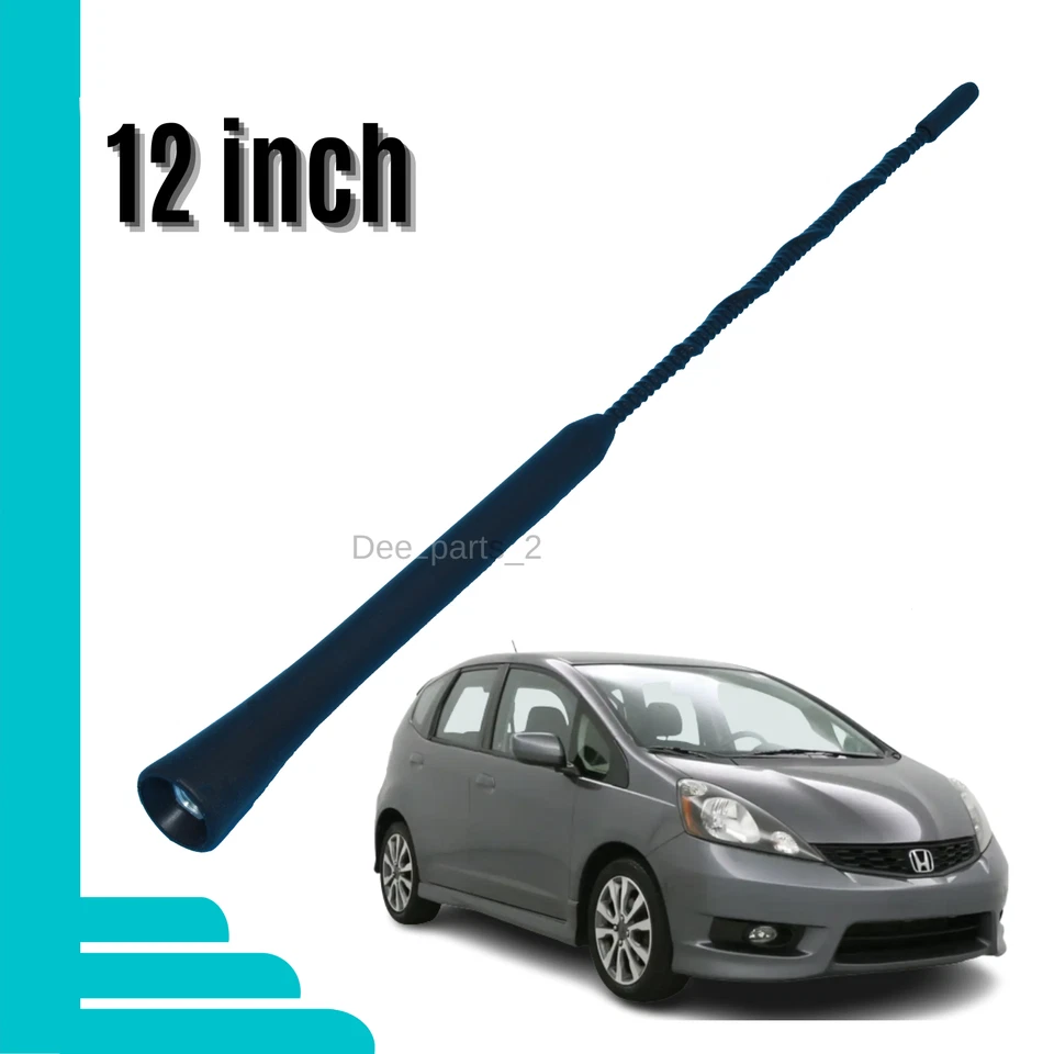Antena 12" negra para Honda Fit 2007-2013 Foto 1 de 4