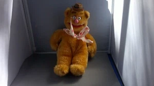 Vintage 1989 Muppets Fozzie Fozzy Bear Plush Jim Henson 12" - Picture 1 of 5