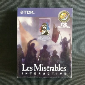 LES MISÉRABLES INTERACTIVE TDK Musical 2 CD ROM Win95&NT MacOS7.5 Rare Vintage - Picture 1 of 4