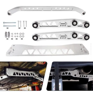 Rear Lower Control Arm + Subframe Brace +Tie Bar for Honda Civic EG 92-95 - Bild 1 von 7