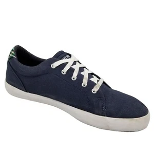 Sperry Top Sider Tuck LTT Shoes Boys Navy Blue Canvas Lace Up Size 5.5M - Picture 1 of 13
