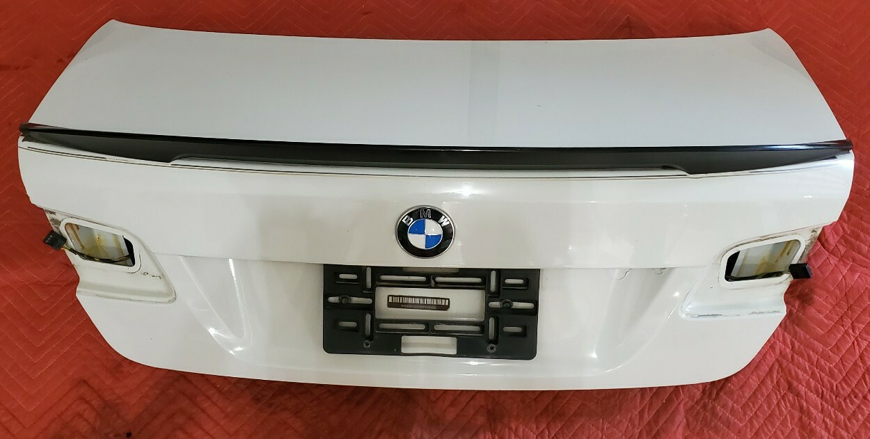 原始设备制造商宝马07 13 E92 轿跑车m3 328 335 尾部门后备箱盖白色 Ebay