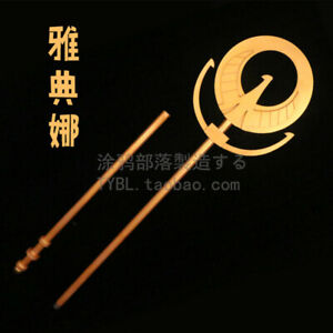 180CM Saint Seiya Athena Magic Wand Sceptre Mace Stick Cosplay Prop Pvc 70"